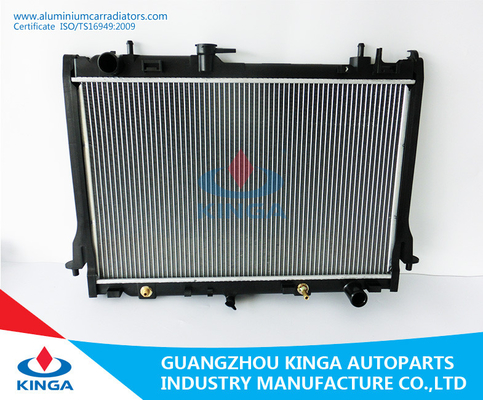 China DMAX 12(2500CC) AT Aluminum Car Radiator for ISUZU Radiator Plastic Tank supplier