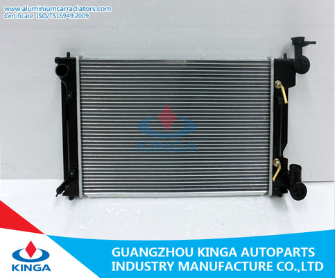 China Replacement 2007 Toyota Radiator COROLLA PA16 / AT Aluminum Core OEM 16400-0T040 supplier